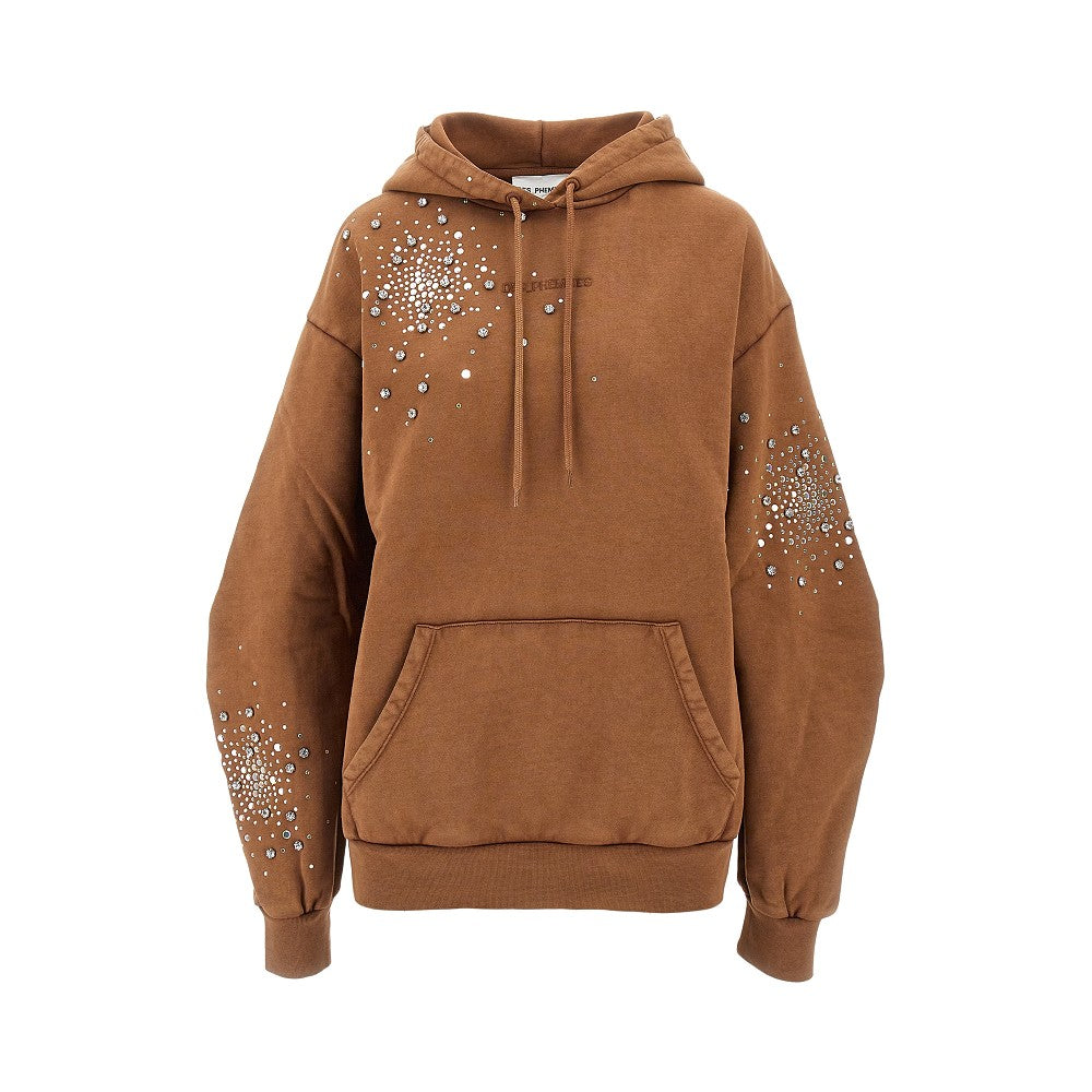 Embellished hoodie hotsell