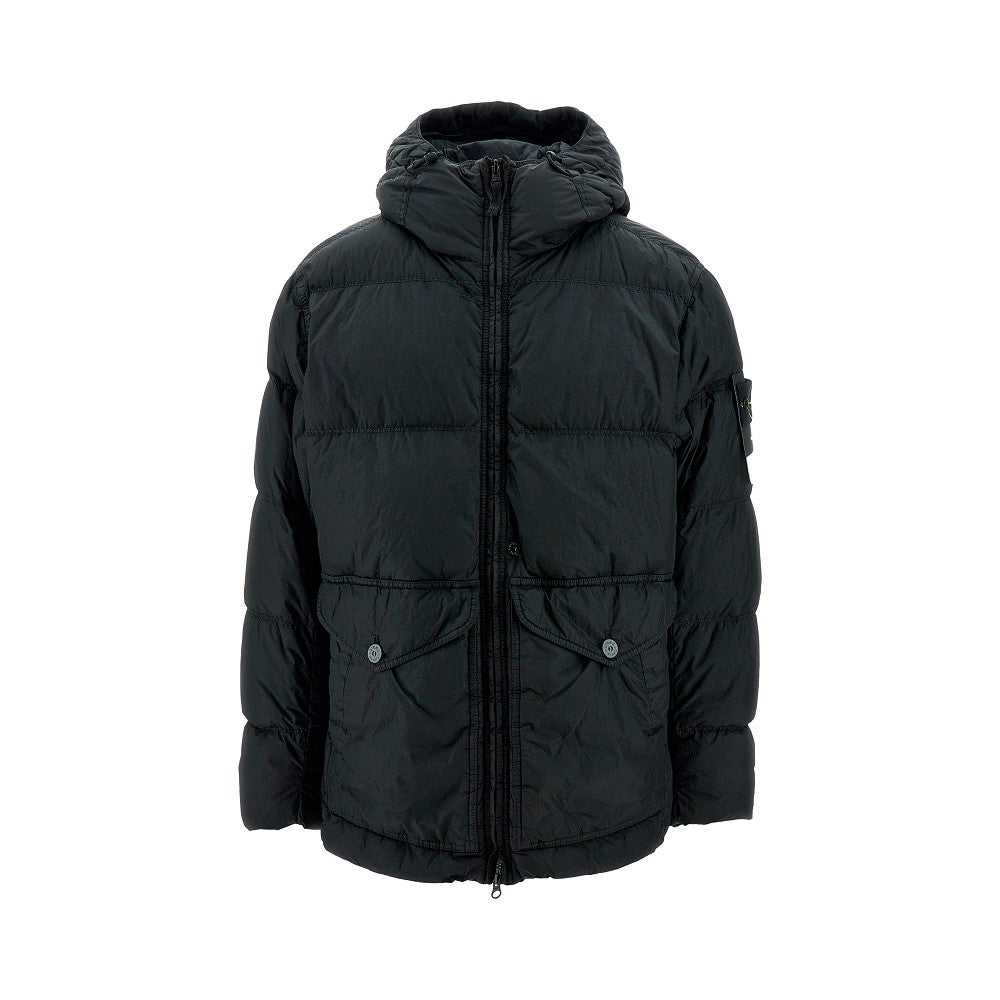 Garment Dyed Crinkle Reps R Ny down jacket STONE ISLAND RBoutique