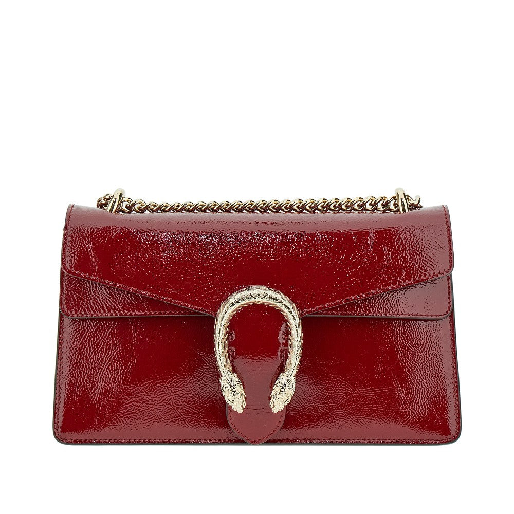 Patent leather small Dionysus shoulder bag GUCCI RBoutique