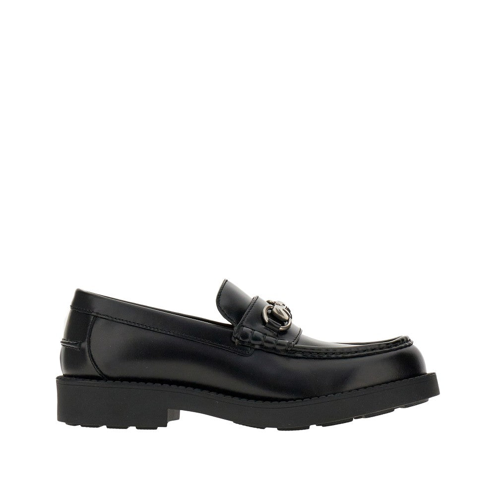 Gucci rubber horsebit loafer deals