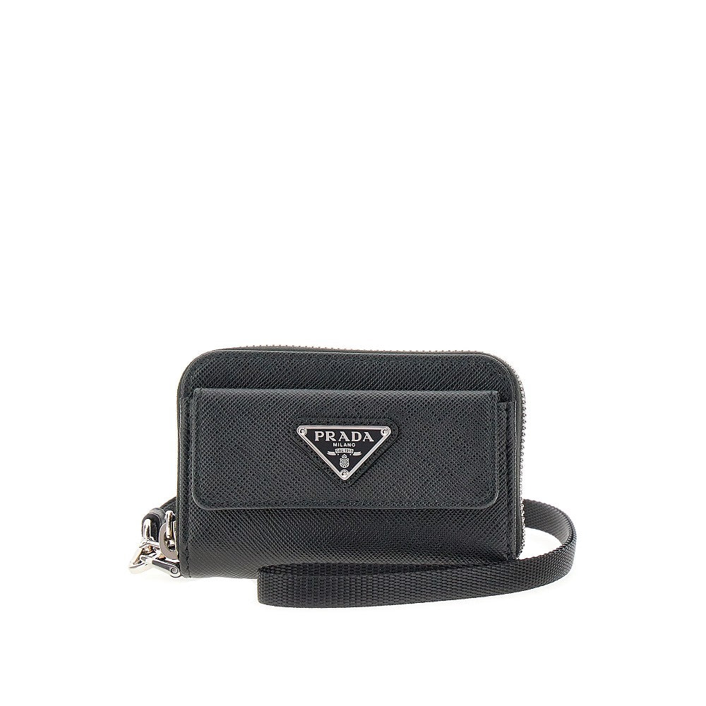 Prada wallet with strap sale