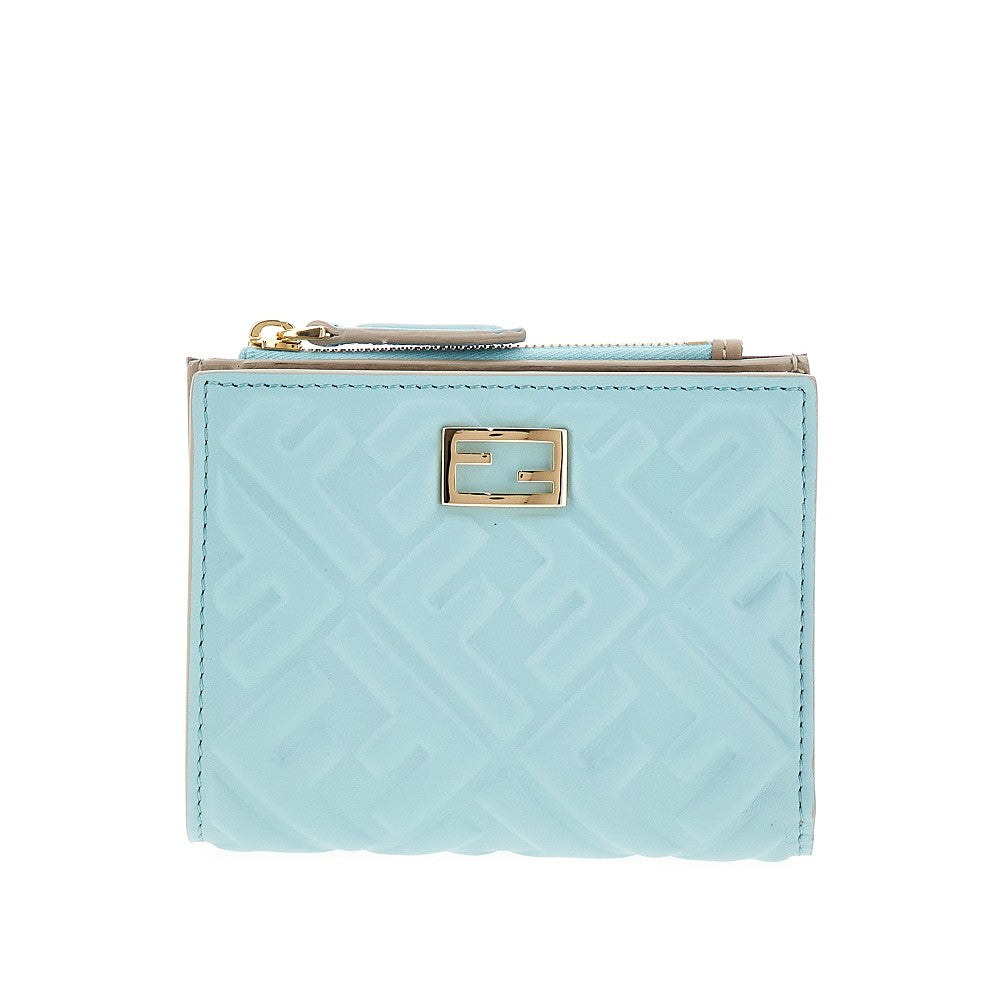 Fendi wallet blue best sale