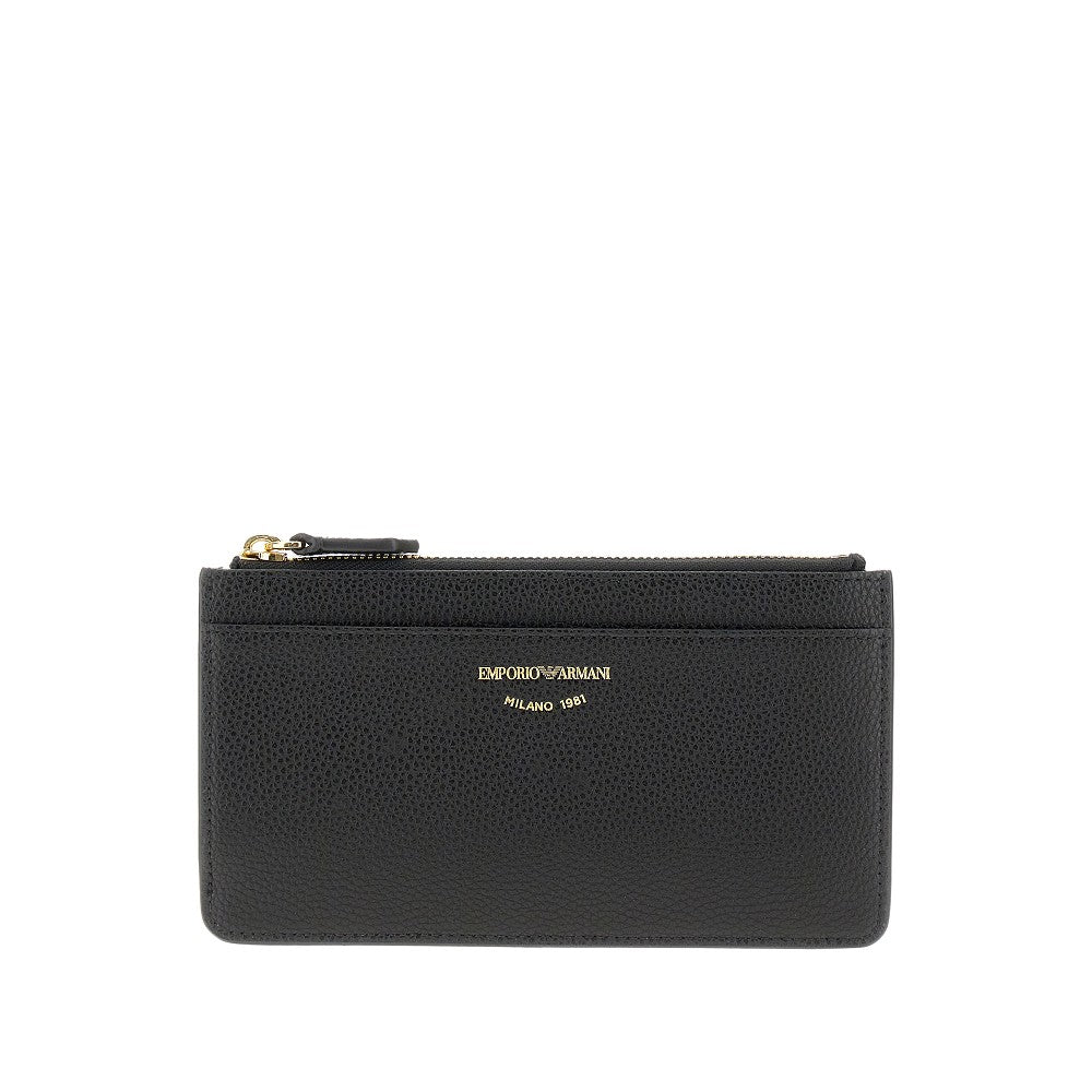 Faux leather cardholder pouch EMPORIO ARMANI RBoutique