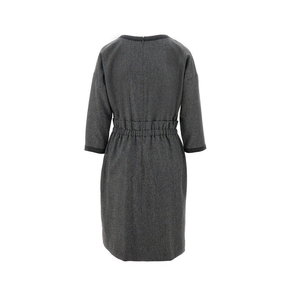 Wool and cashmere mini dress