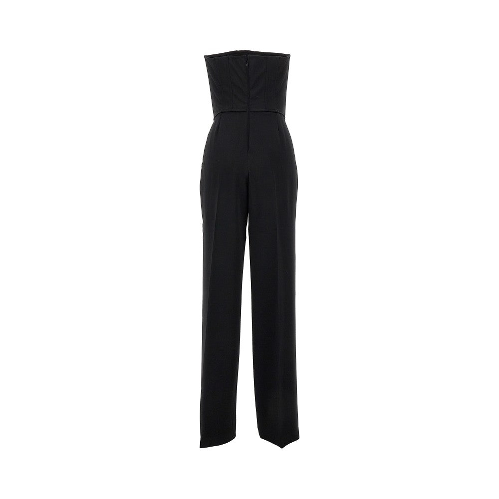 Cady jumpsuit with bustier