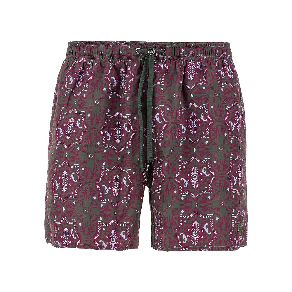 Printed swim shorts