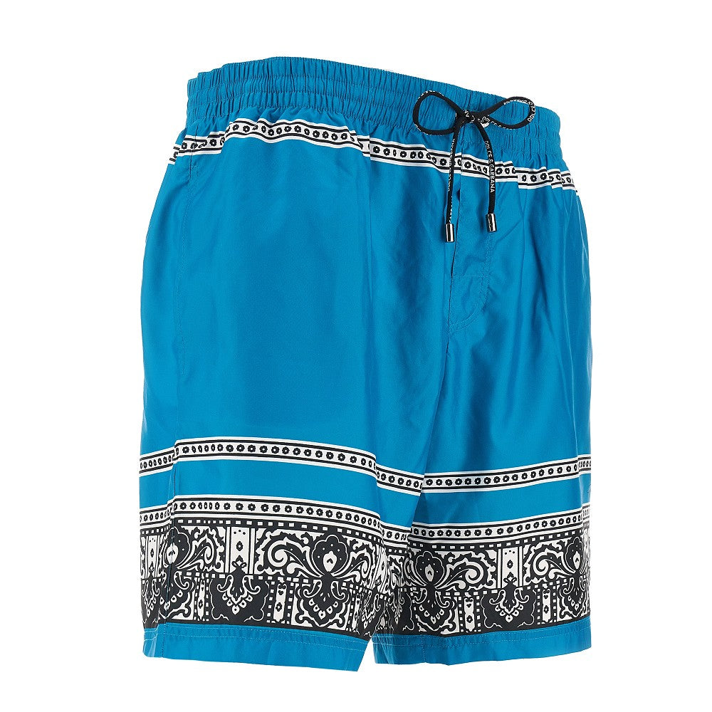 &#39;Bandana&#39; print swimshorts