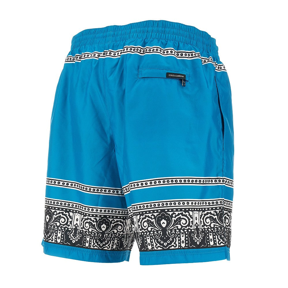 &#39;Bandana&#39; print swimshorts