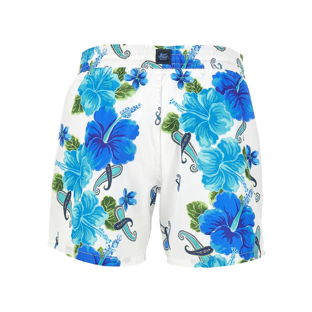 Floral Paisley swimshorts