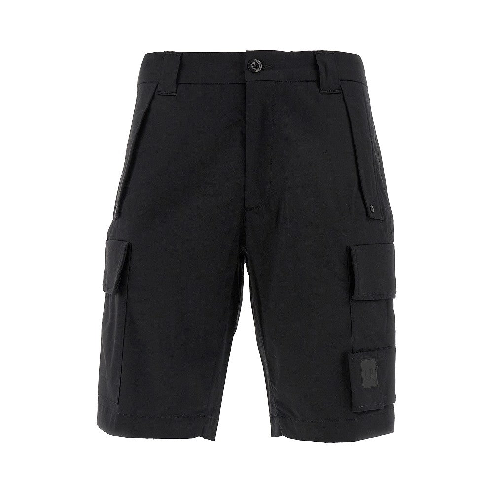 Stretch cotton cargo shorts