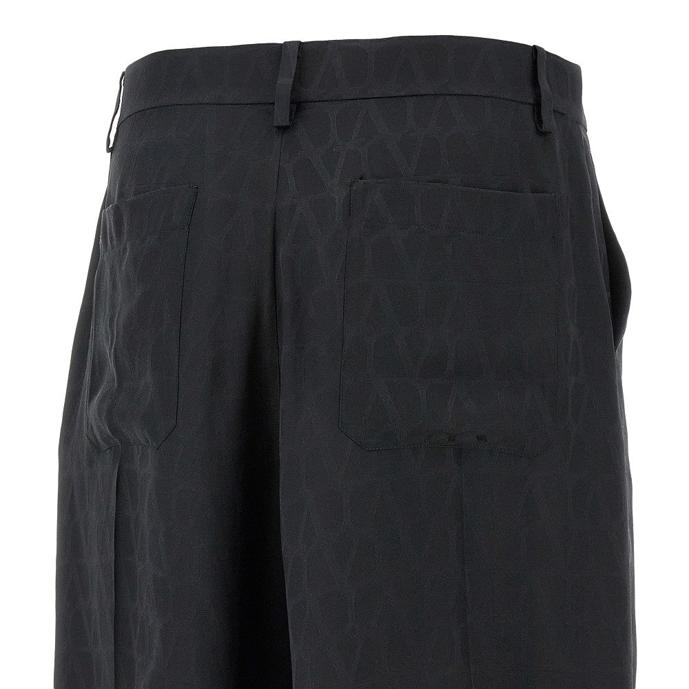 Toile Iconographe silk bermuda shorts