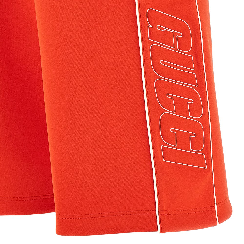 Neoprene shorts with logo