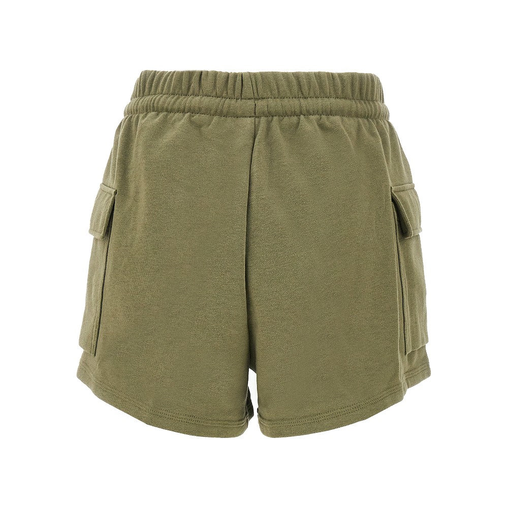 Shorts cargo in french terry