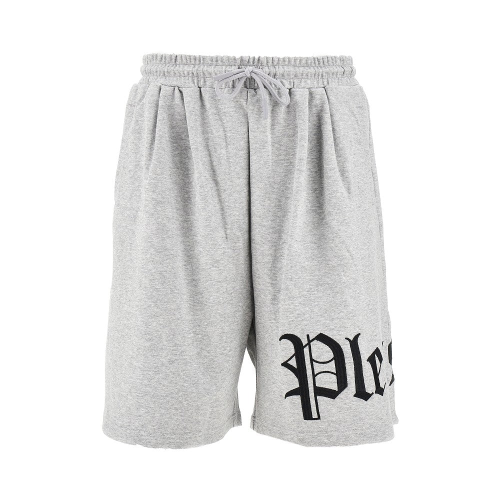 Wide leg sweatshorts