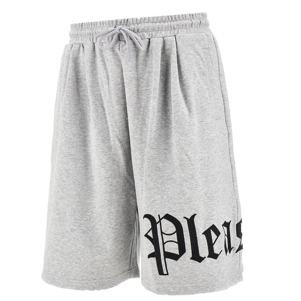 Wide leg sweatshorts