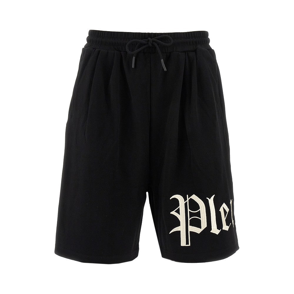 Wide leg sweatshorts