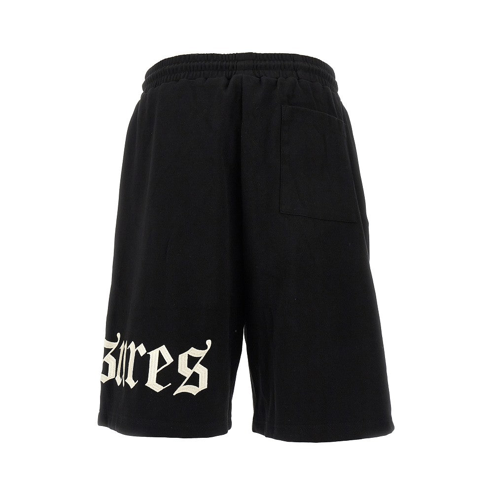 Wide leg sweatshorts