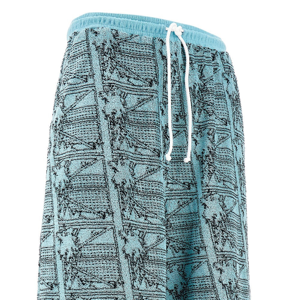 Jacquard terry shorts