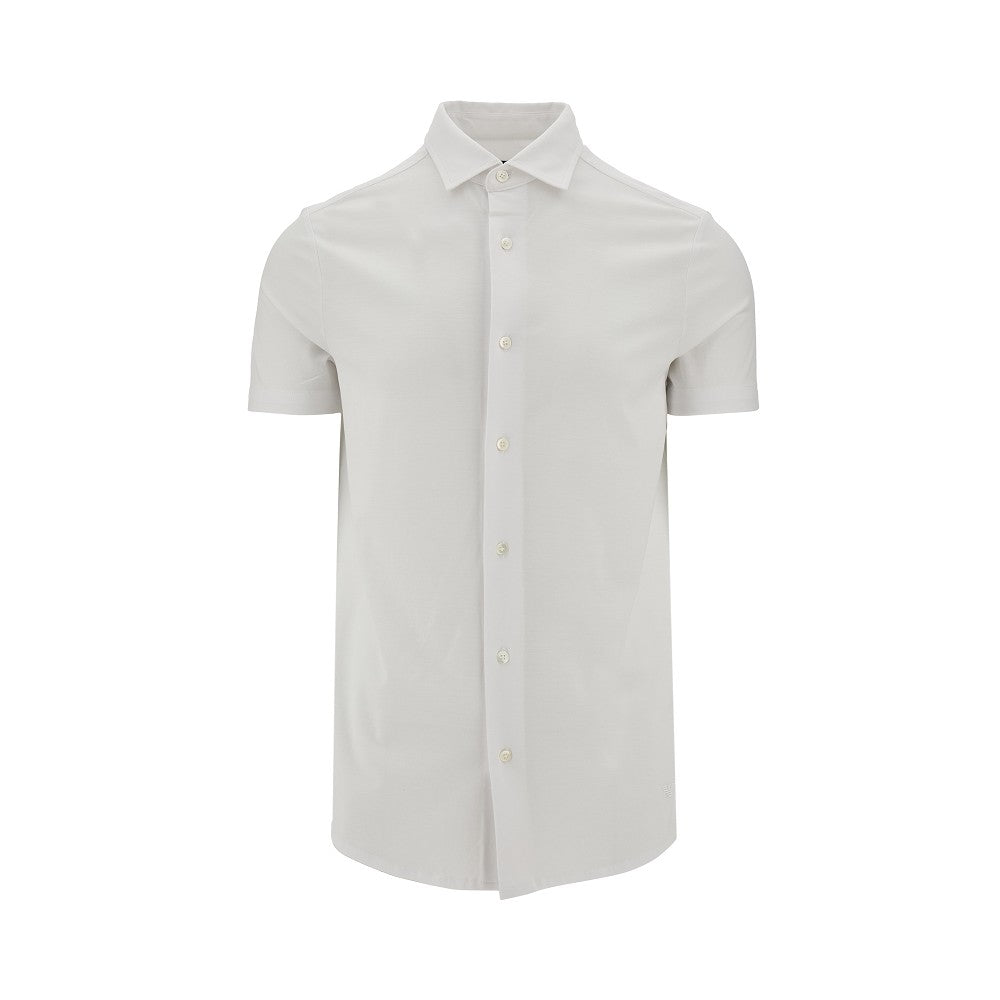 Short-sleeved jersey shirt