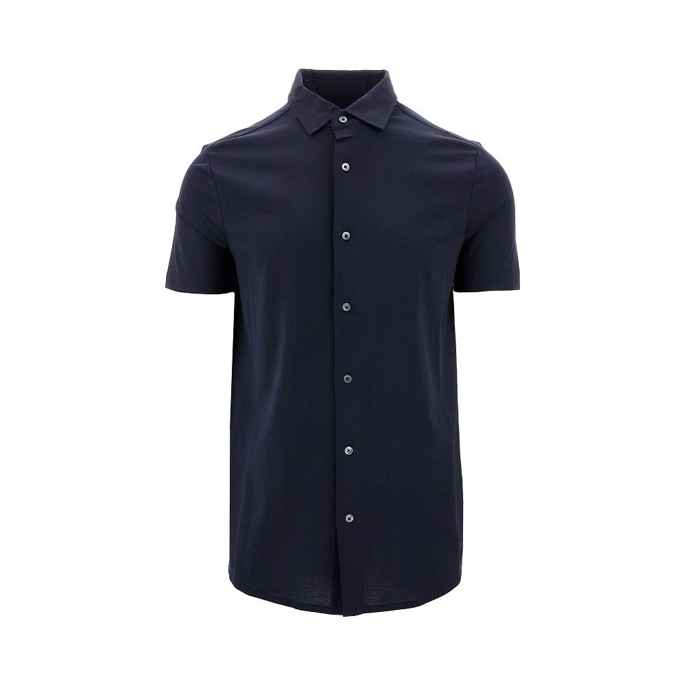 Short-sleeved jersey shirt