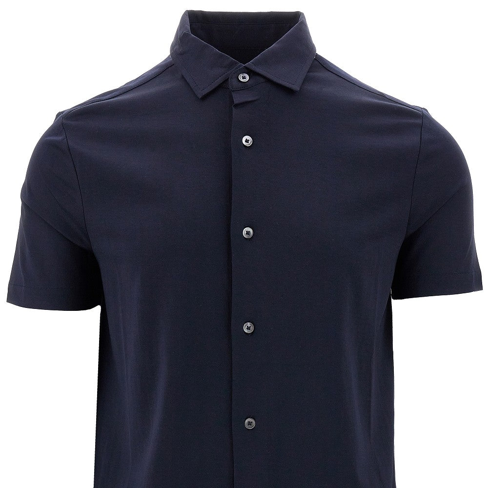 Short-sleeved jersey shirt