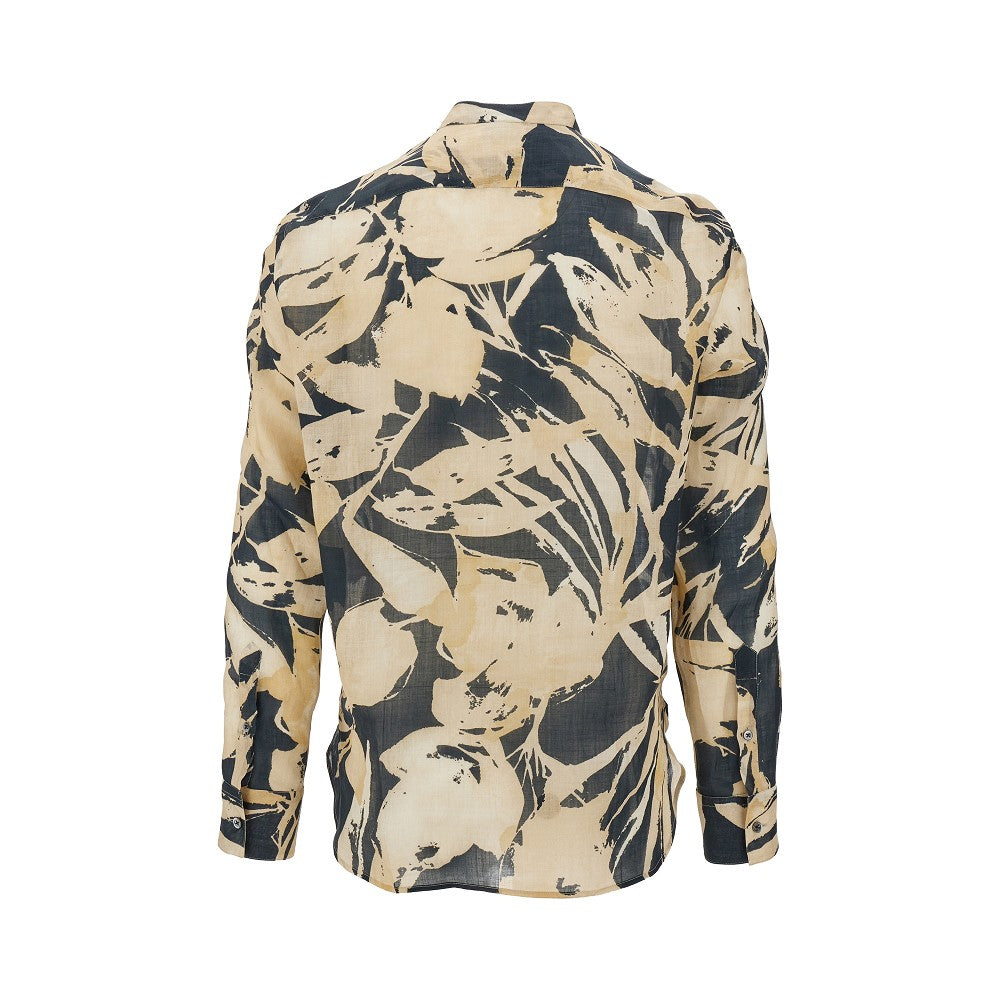 Printed ramiè shirt