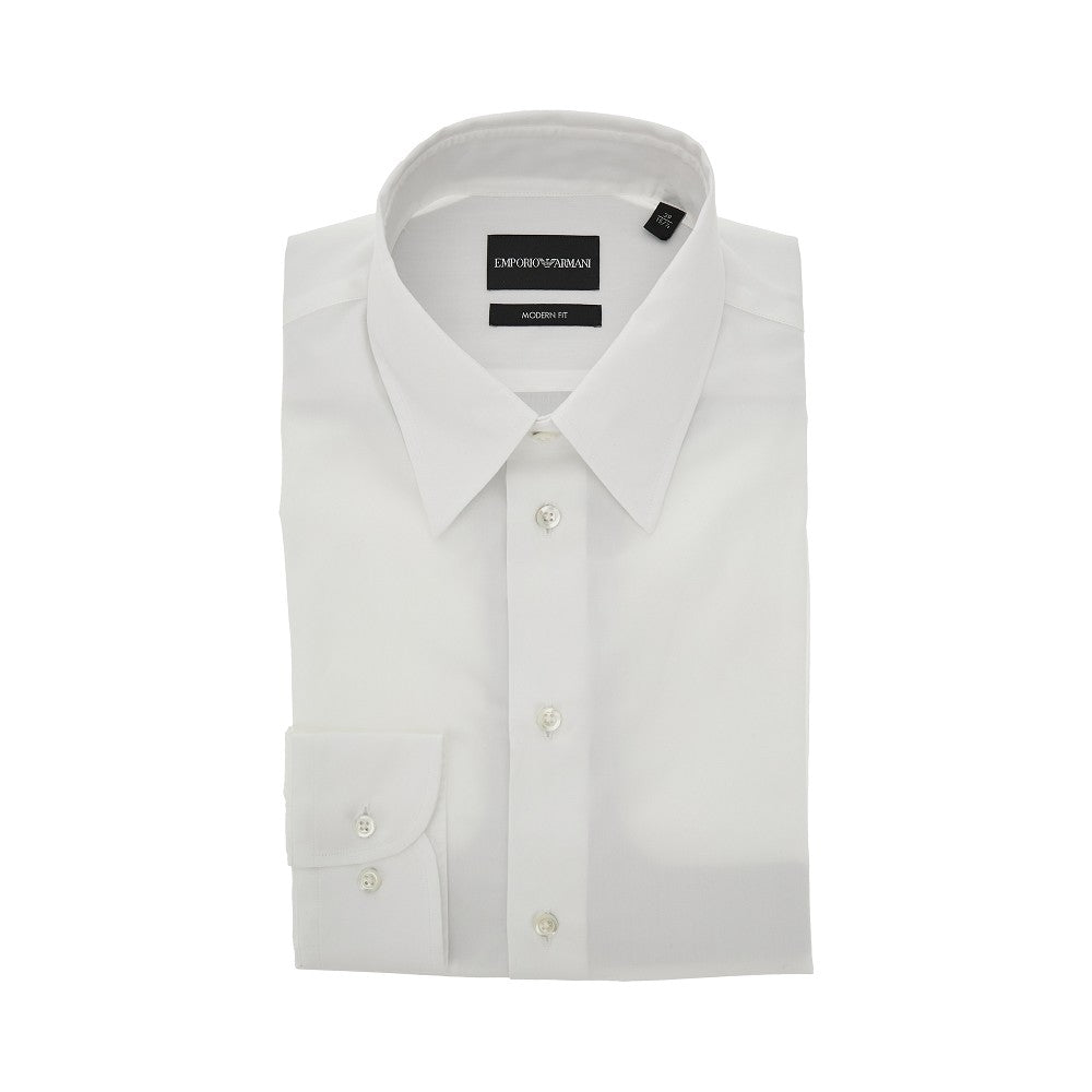 Camicia Modern Fit in popeline