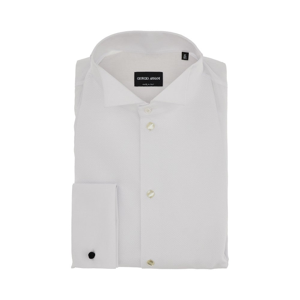 Cotton Tuxedo Shirt