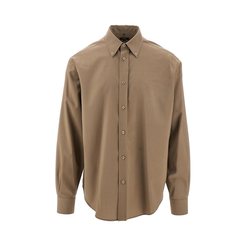 Light wool shirt