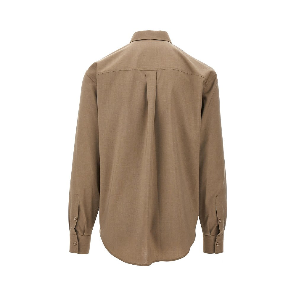 Light wool shirt