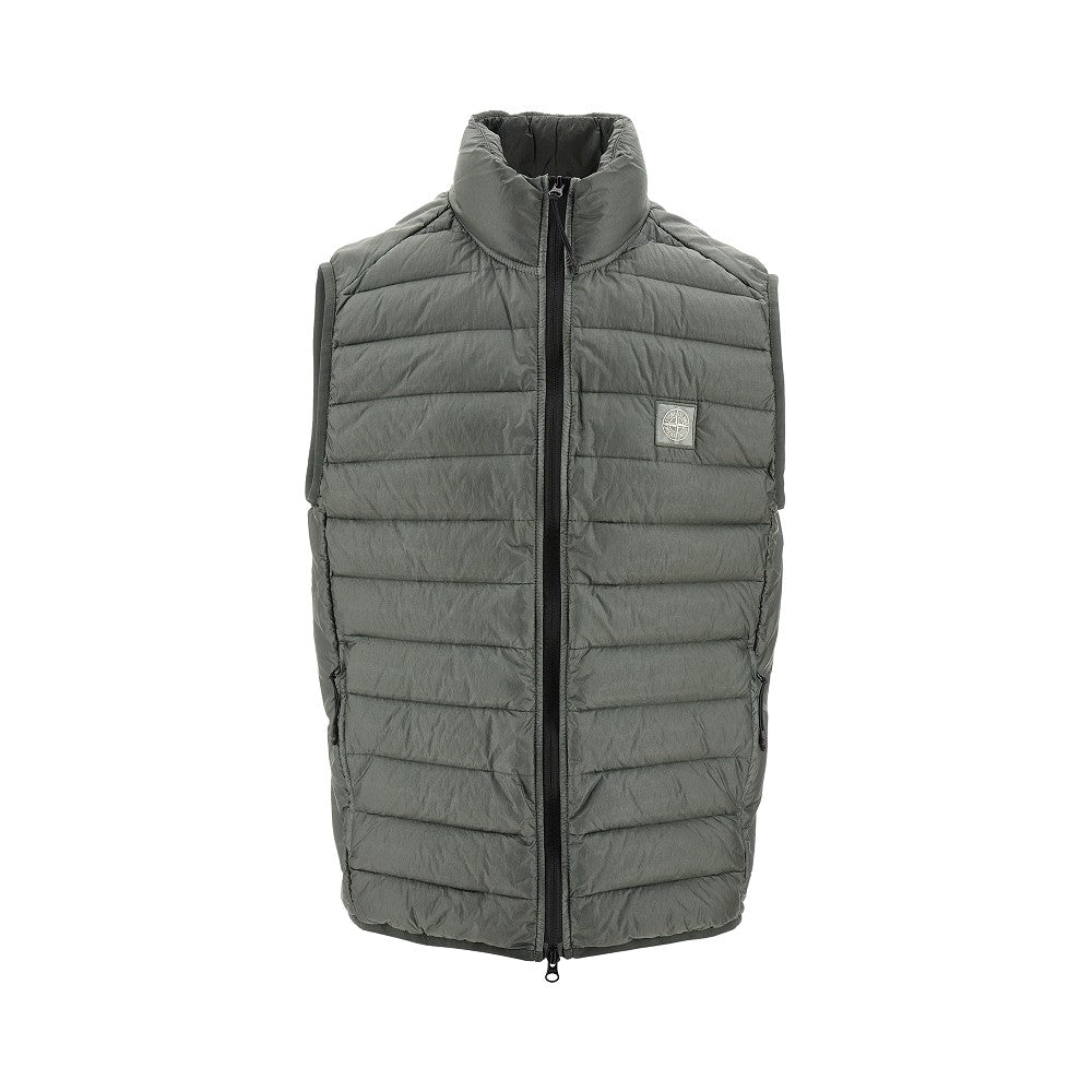 Gilet imbottito in nylon riciclato