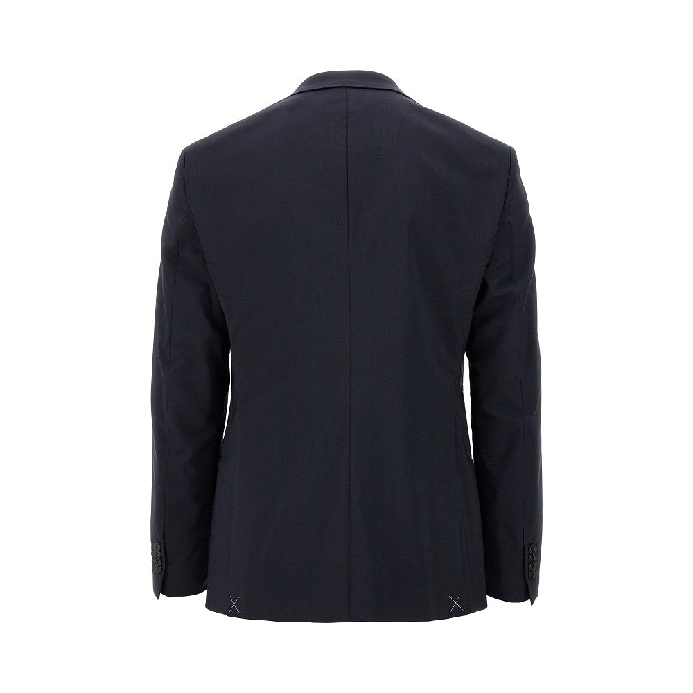 Virgin wool Soho line single-breasted jacket