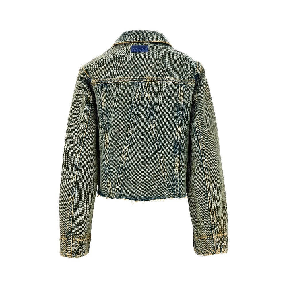 Overdyed denim jacket