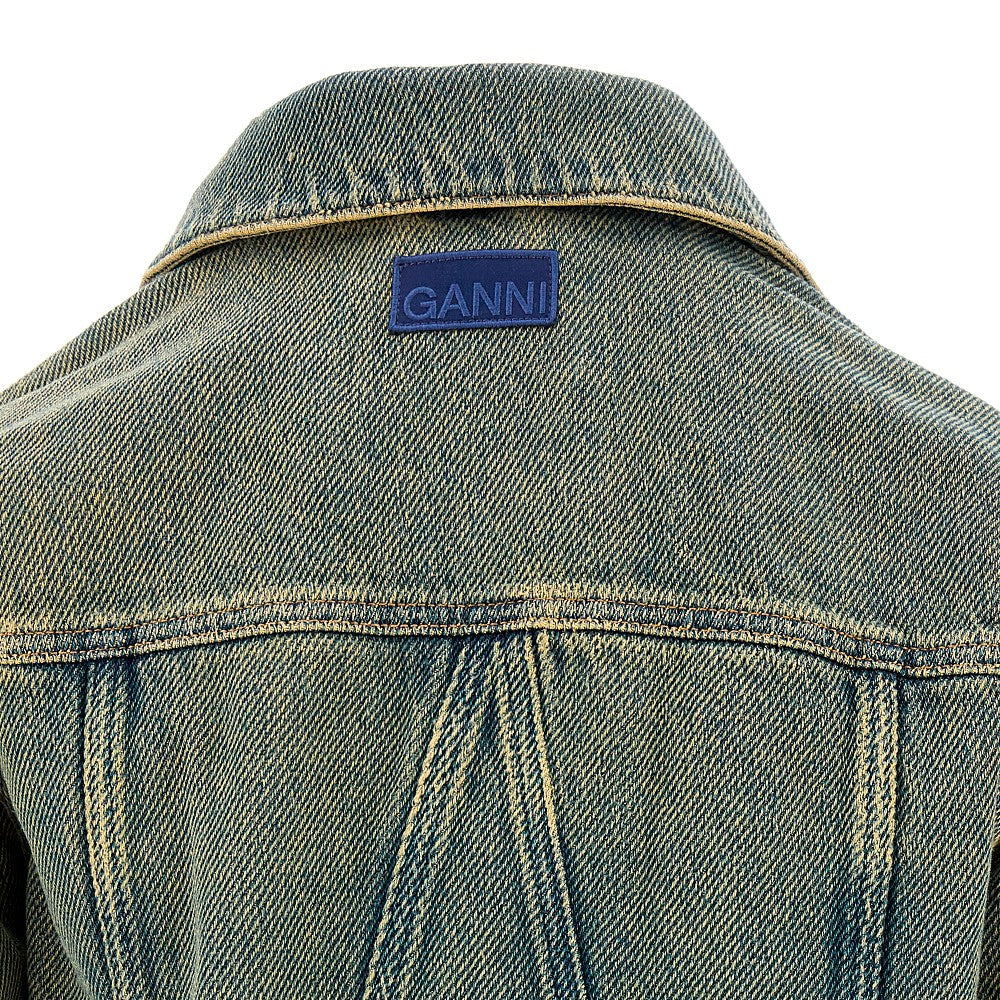 Overdyed denim jacket