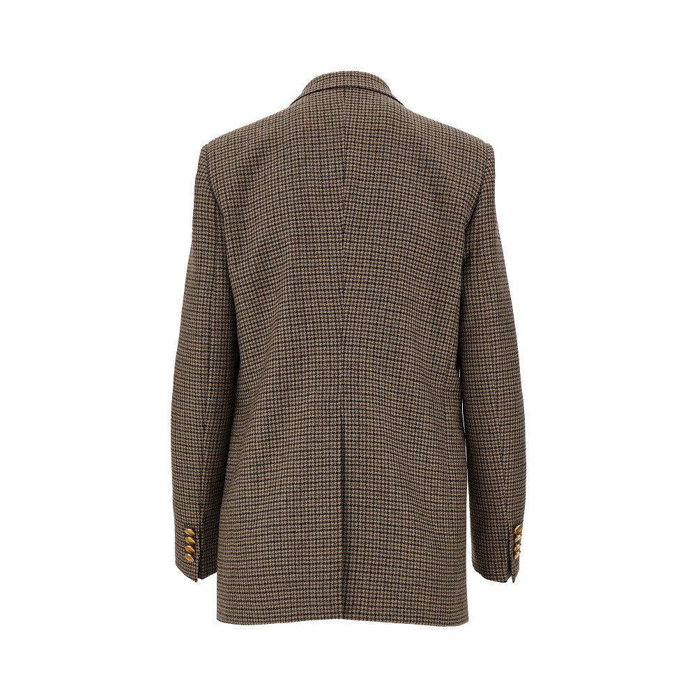 &#39;Jasmine&#39; 	houndstooth double-breasted jacket