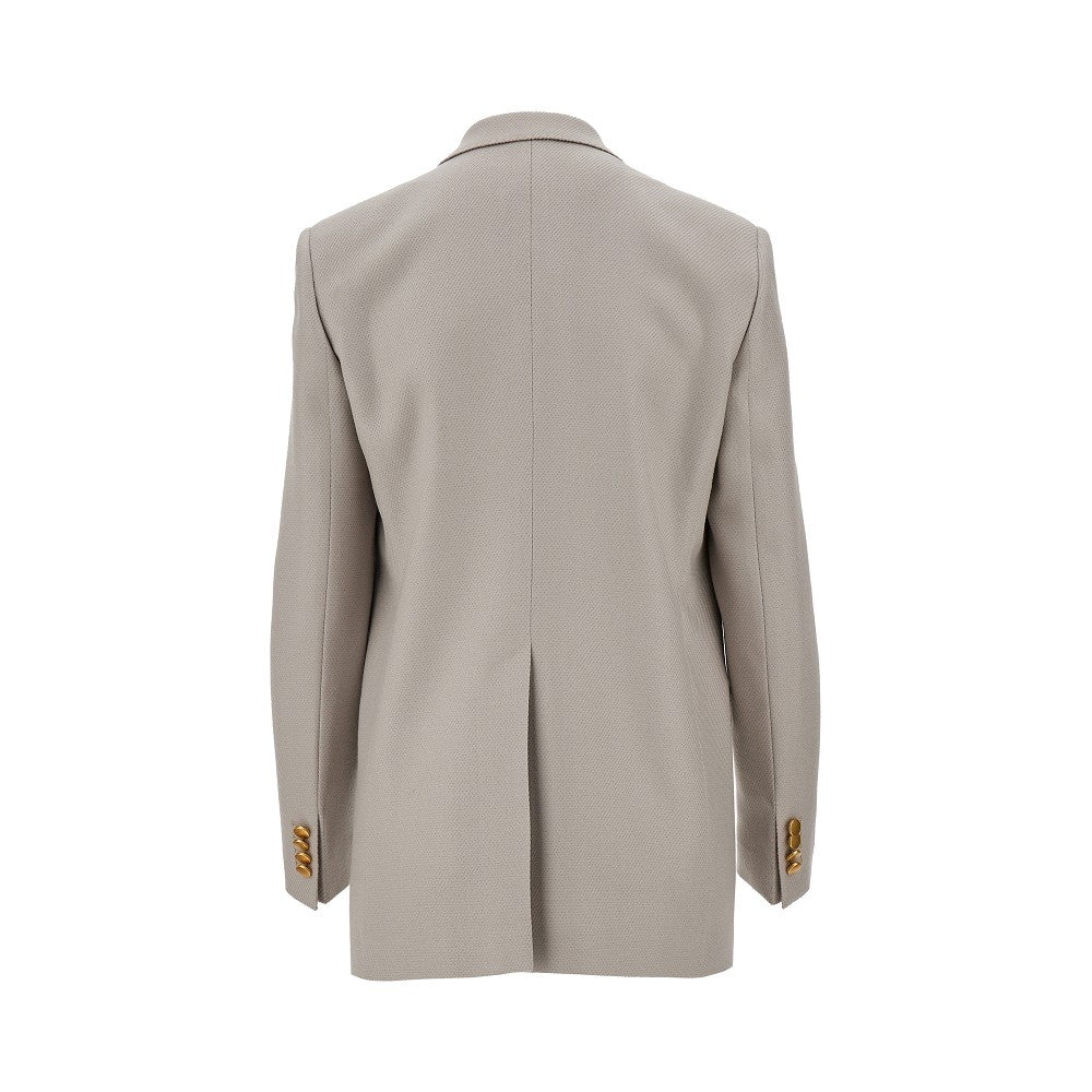 &#39;Jasmine&#39; double-breasted gabardine jacket