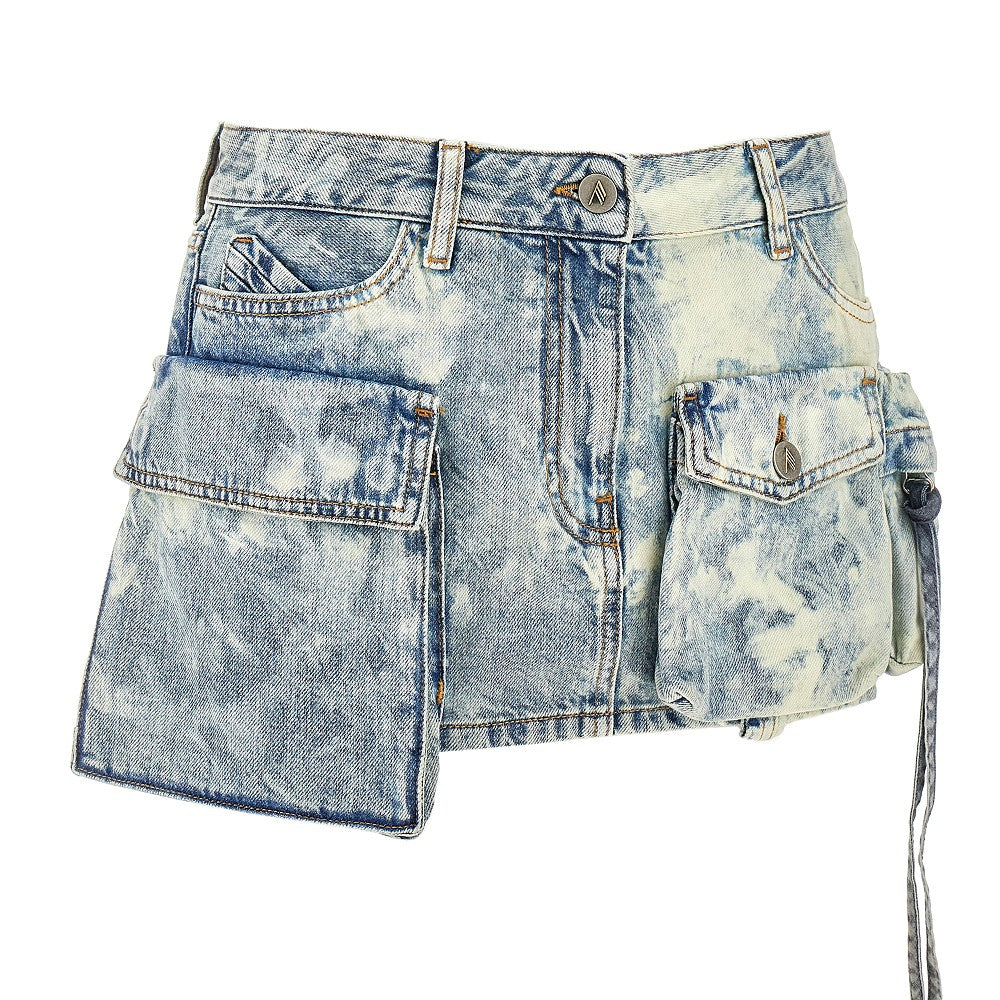 &#39;Fay&#39; denim mini skirt