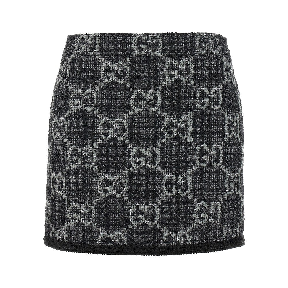 GG Tweed mini skirt