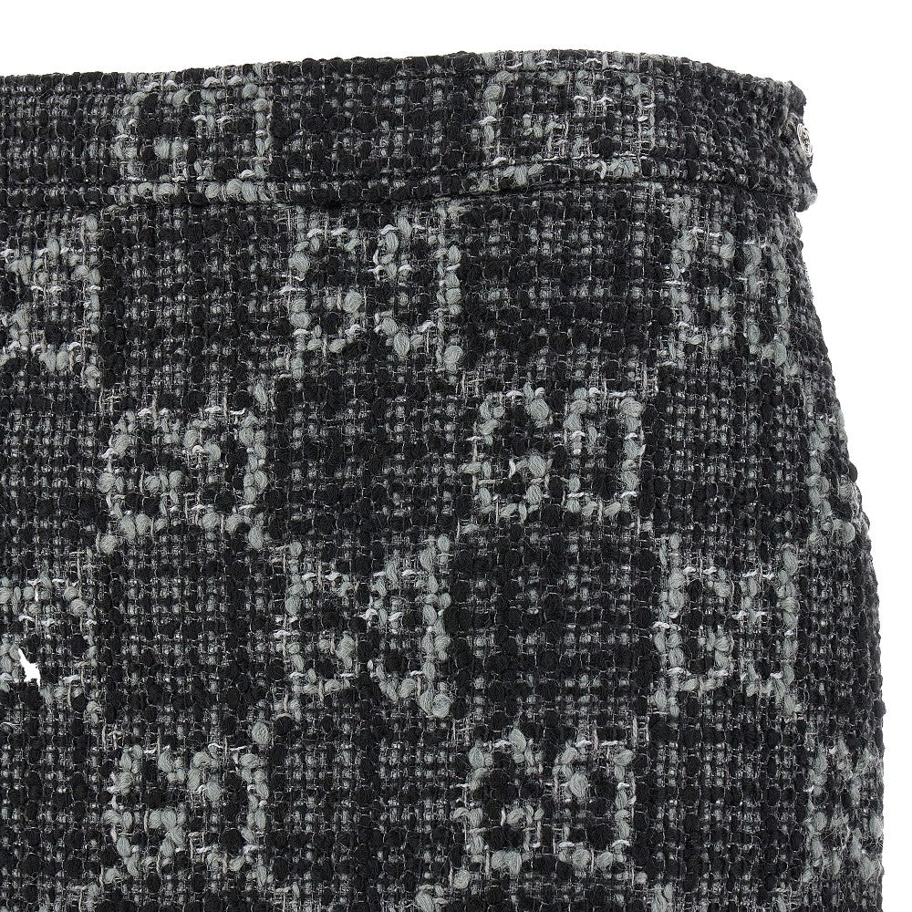 GG Tweed mini skirt