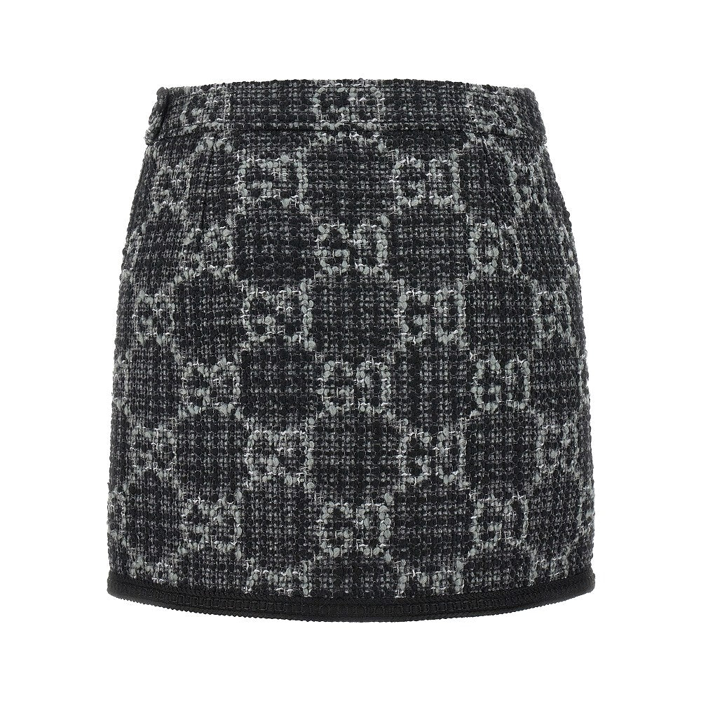 GG Tweed mini skirt