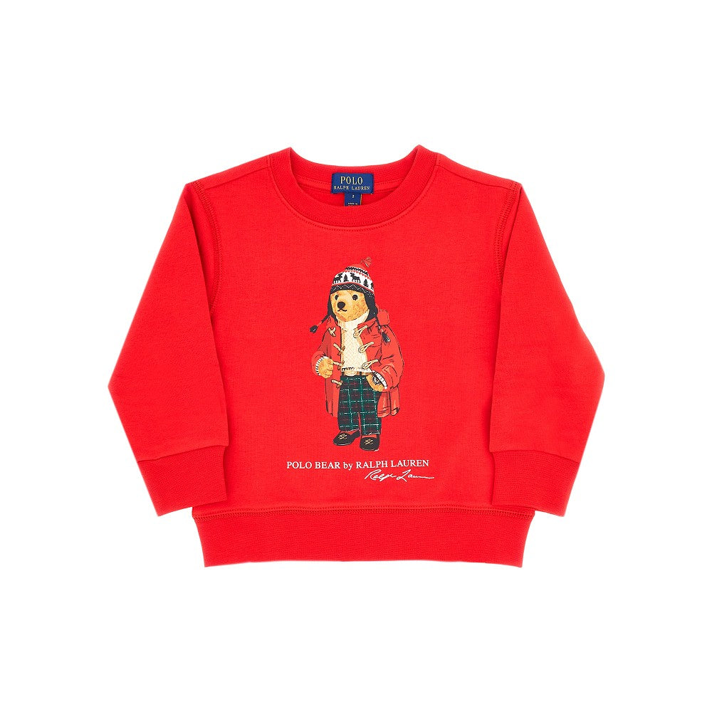 Polo Bear print sweatshirt