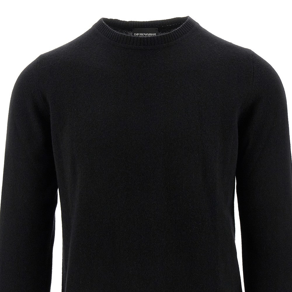 Cashmere crewneck sweater