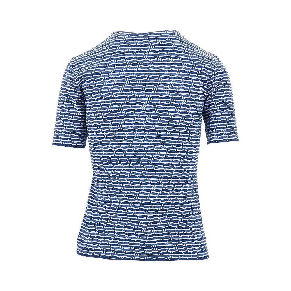 T-shirt in jersey jacquard