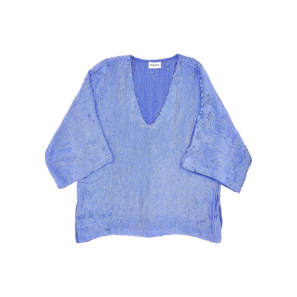 Blusa in paillettes