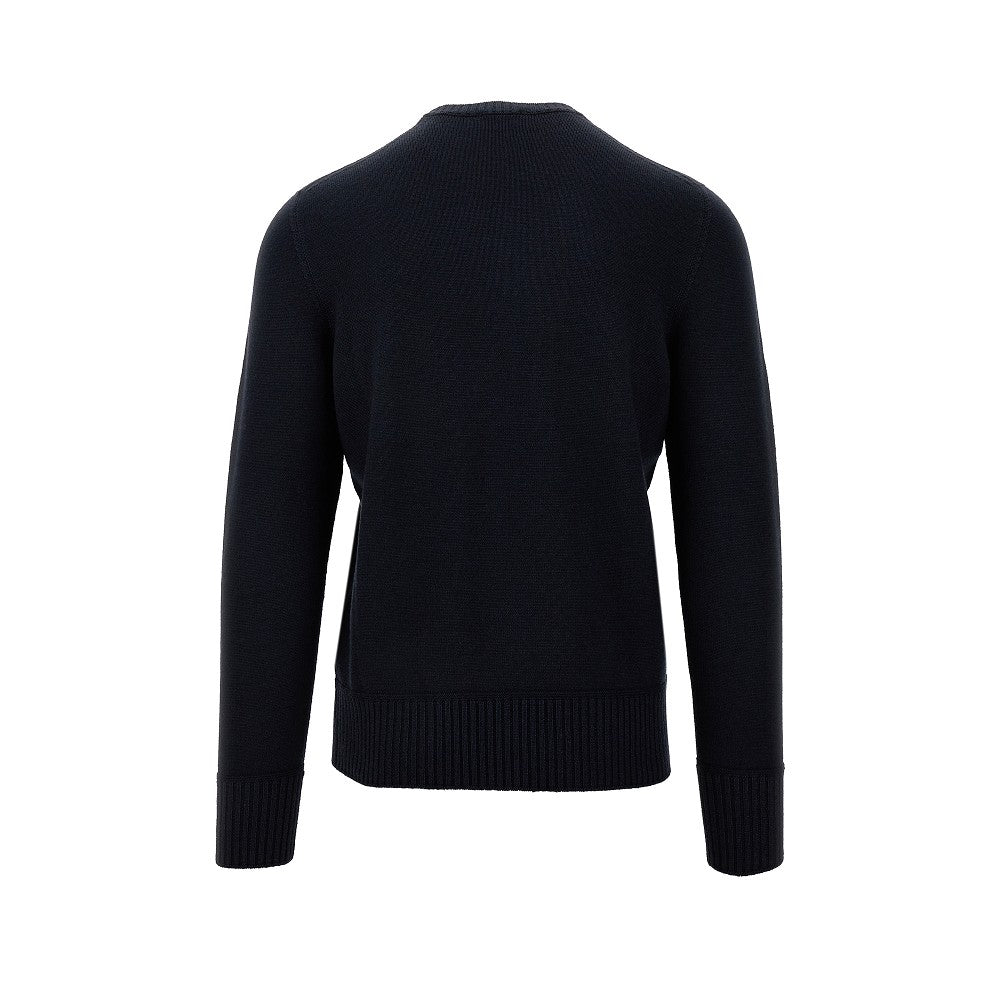 Extrafine Merino wool crewneck sweater