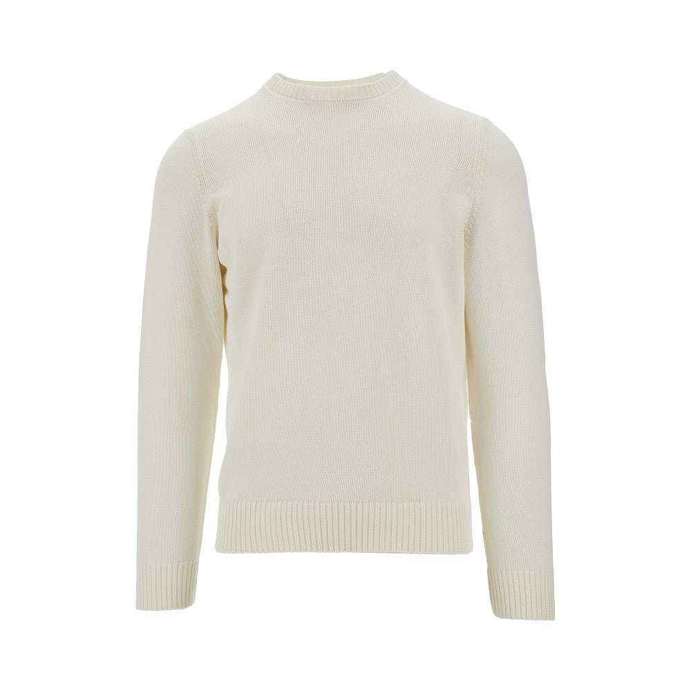 Cotton crewneck sweater