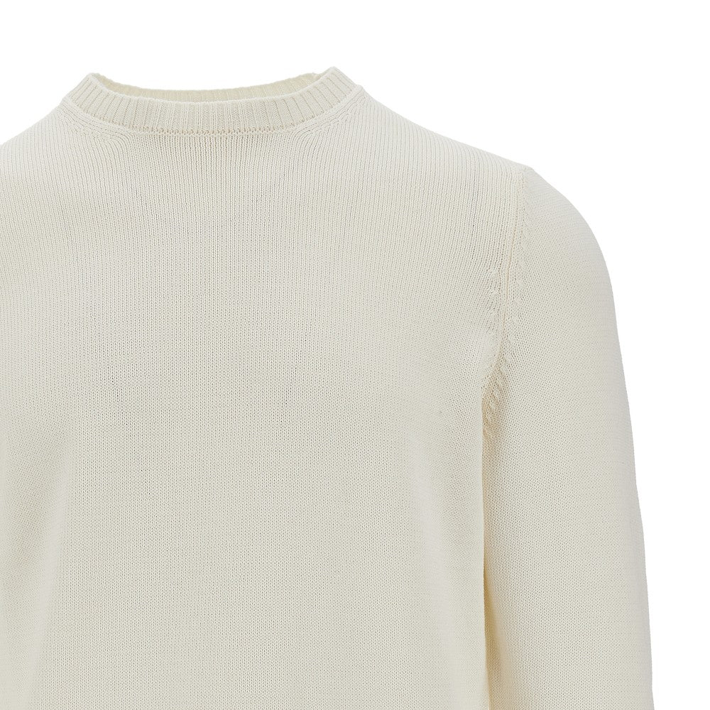 Cotton crewneck sweater