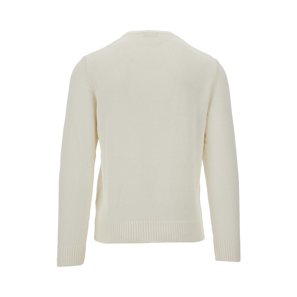 Cotton crewneck sweater