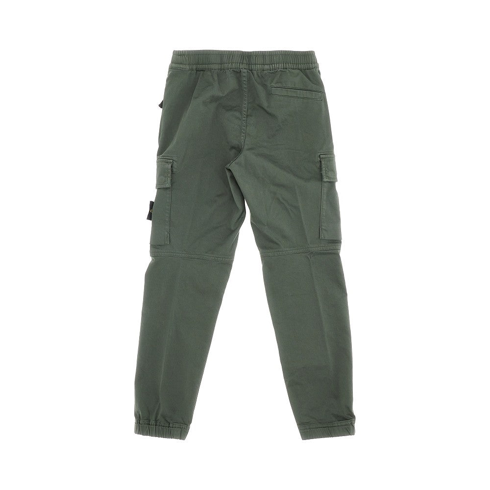 Stretch cotton cargo pants