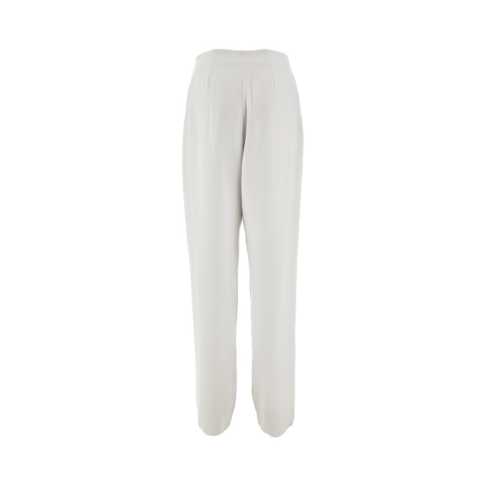 Pantalone in tecno cady con pinces